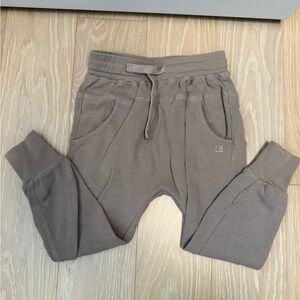 Little Bipsy Taupe Jogger Pants